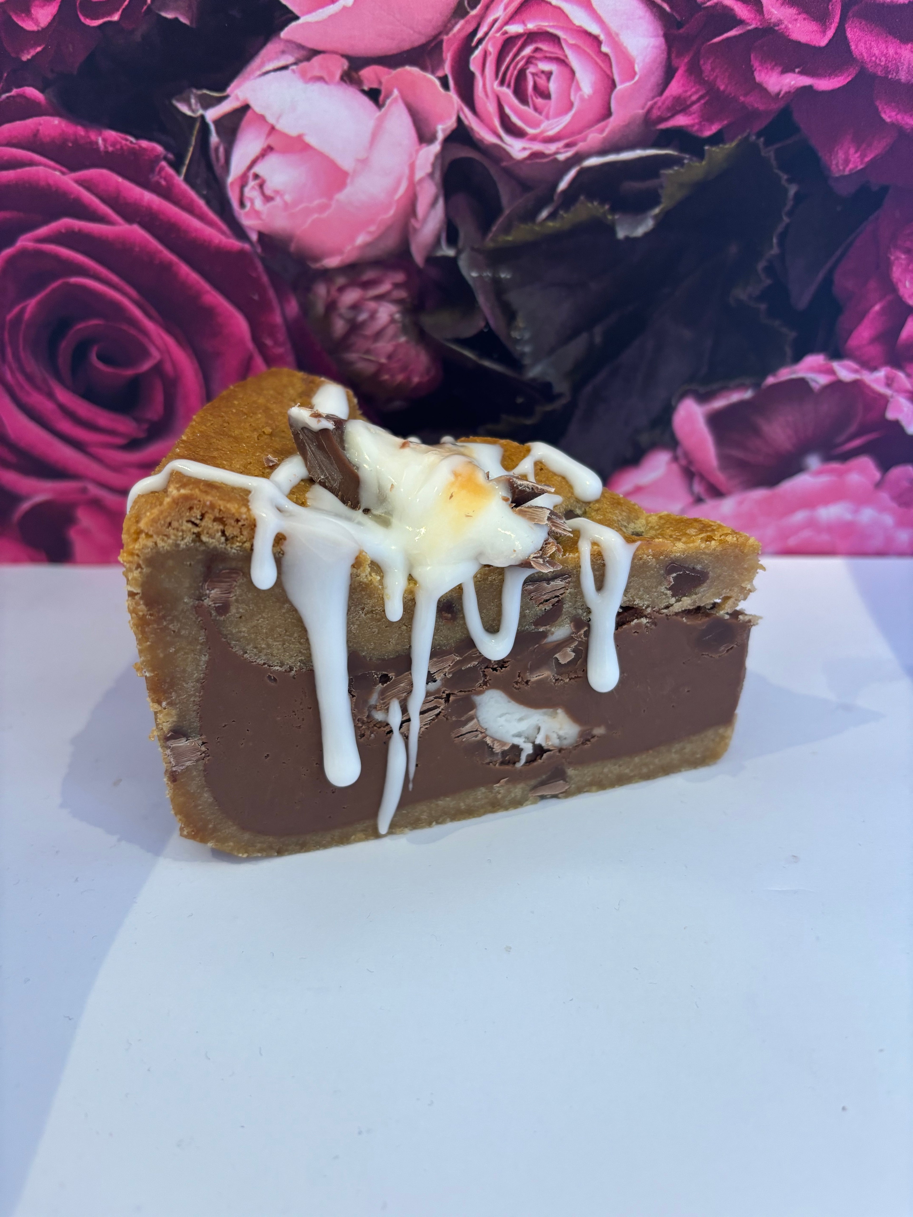 Creme Egg Cookie pie